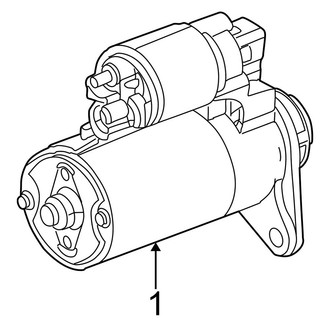Chrysler OE - Electrical - Starter (Base 2.4L)