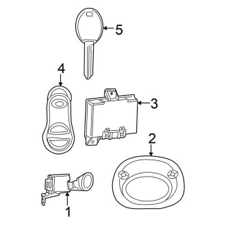 2004 Chrysler PT Cruiser OEM Audio & Electronics | Speakers — CARiD.com