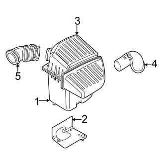 Chrysler OE - Engine / Transaxle - Air Intake (2.4L B Engine VIN Character)