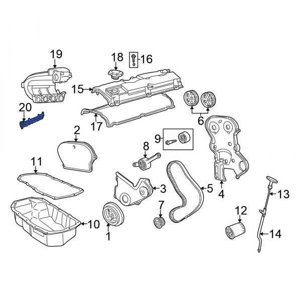 Engine Intake Manifold Gasket