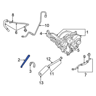 Chrysler OE - Turbocharger Bracket