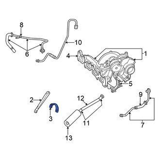Chrysler OE - Turbocharger Bracket