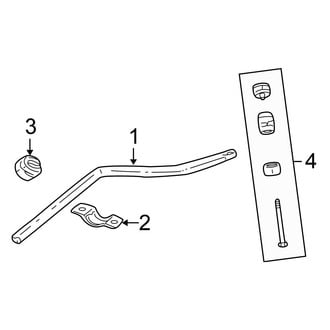 Chrysler OE - Front Suspension - Stabilizer Bar & Components