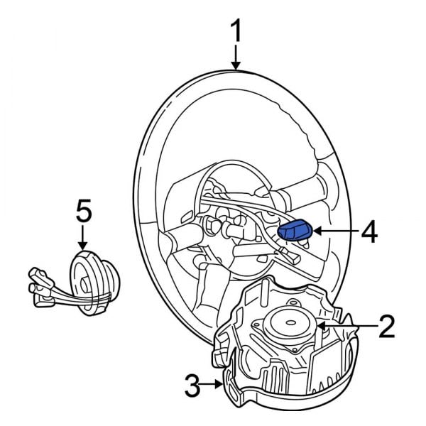 Chrysler OE 4671826AA Cruise Control Switch