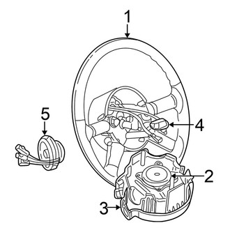Chrysler OE - Steering Wheel & Trim (Wagon)