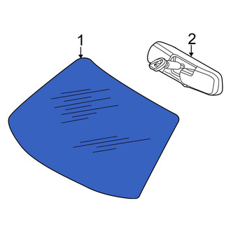 Chrysler OE - Front Windshield