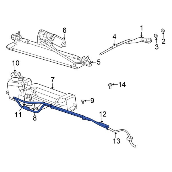 Windshield Washer Hose