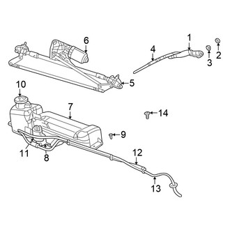 Chrysler OE - Windshield - Wiper & Washer Components (Base)