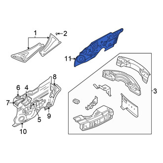 Chrysler OE - Firewall