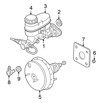 Chrysler OE - Cowl - Components on Dash Panel