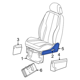 Chrysler OE - Left Seat Trim Panel