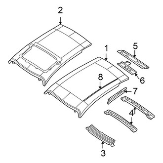 Chrysler OE - Roof - Exterior Trim