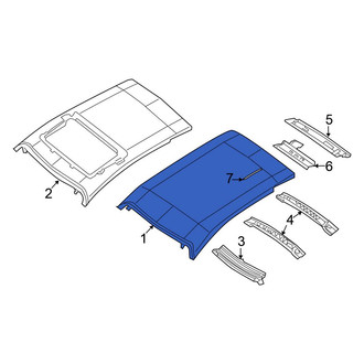 Chrysler OE - Roof Panel