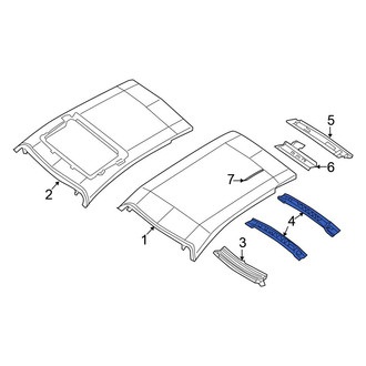 Chrysler OE - Roof Bow