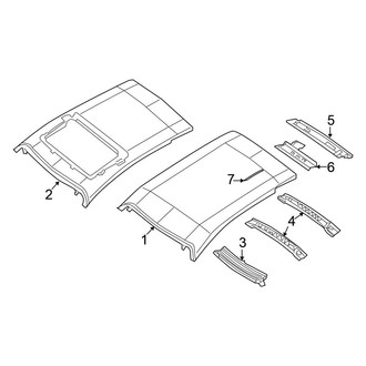 Chrysler OE - Roof - Exterior Trim