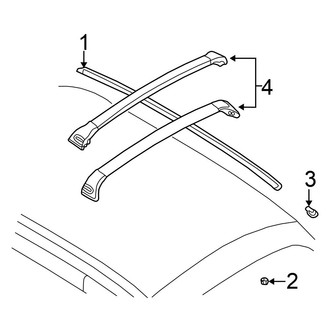 Chrysler OE - Roof - Luggage Carrier
