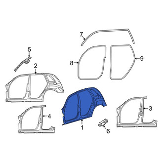 Chrysler OE - Right Outer Uniside