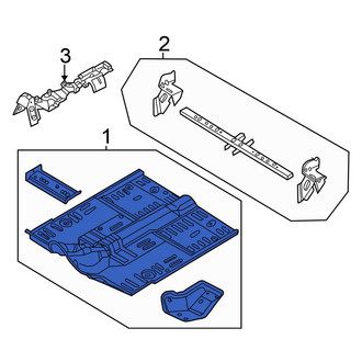 Chrysler OE - Front Floor Pan