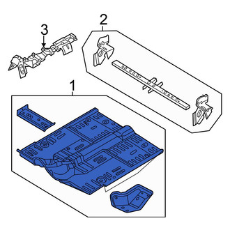 Chrysler OE - Front Floor Pan
