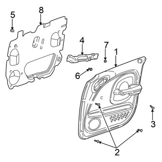 Chrysler OE - Front Door - Interior Trim