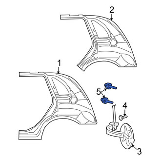 Chrysler OE - Fuel Door Bumper