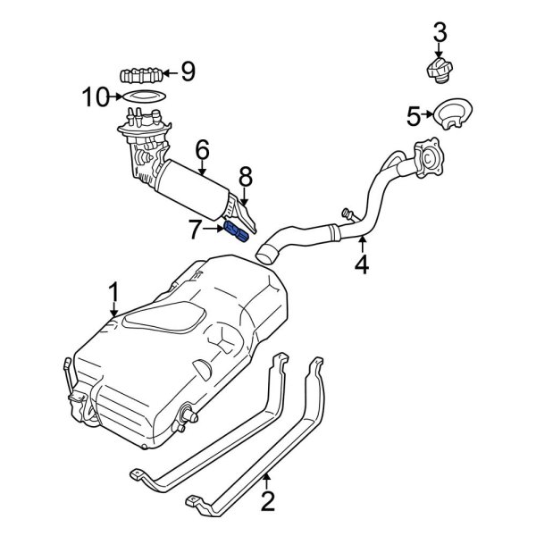 Fuel Sender and Hanger Assembly