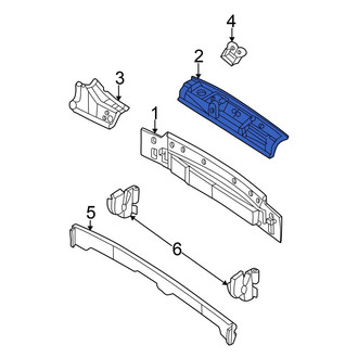 Chrysler OE - Rear Liftgate Trim Scuff Plate