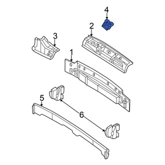 Chrysler OE - Rear Liftgate Lock Striker Plate