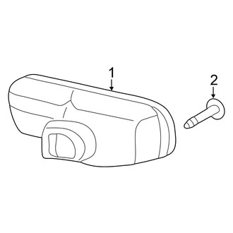 Chrysler OE - Rear Lamps - Backup Lamps