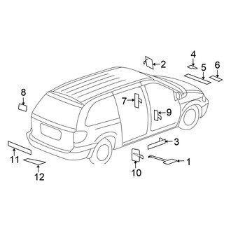 Chrysler OE - Information Labels - Labels
