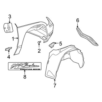 Chrysler OE - Fender & Components