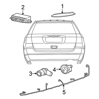 Chrysler OE - Electrical Components (Park Assist System)