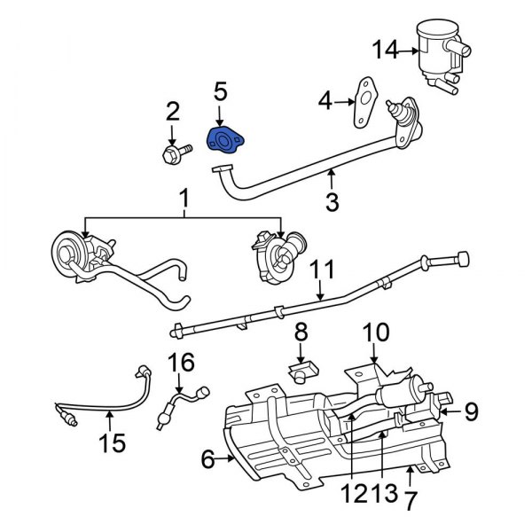 Exhaust Gas Recirculation (EGR) Tube Gasket