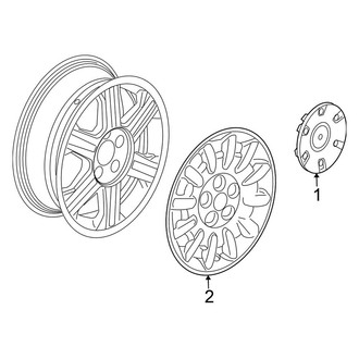 Chrysler OE - Wheels - Covers & Trim