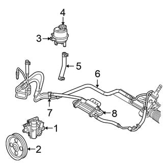 Chrysler OE - Steering Gear & Linkage - Pump & Hoses