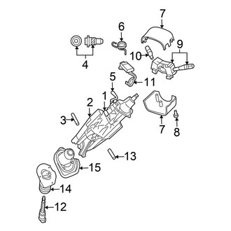 Chrysler OE - Steering Column Assembly