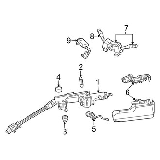 Chrysler OE - Steering Column Assembly