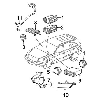 Chrysler OE - Instrument Panel - Sound System