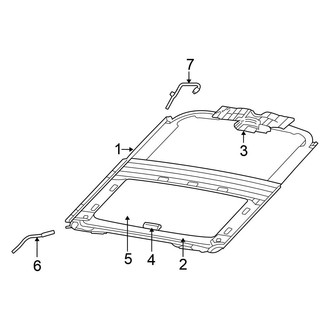 Chrysler OE - Roof - Sunroof