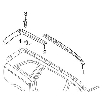 Chrysler OE - Roof - Exterior Trim
