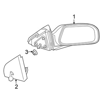 Chrysler OE - Front Door - Outside Mirrors