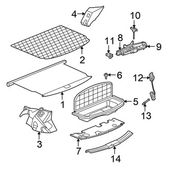 Chrysler OE - Rear Body & Floor - Interior Trim