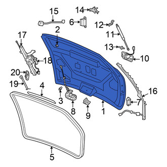 Chrysler OE - Rear Liftgate