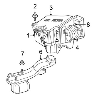 Chrysler OE - Engine / Transaxle - Air Intake (3.8L)