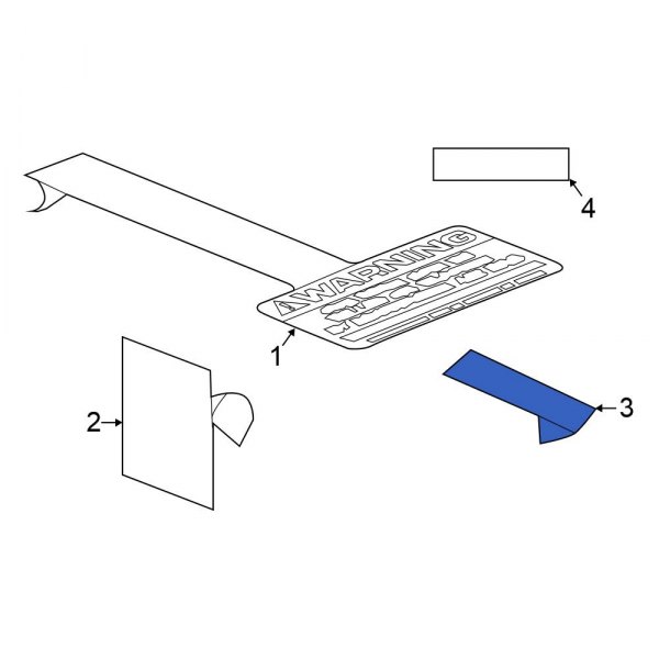 A/C System Information Label