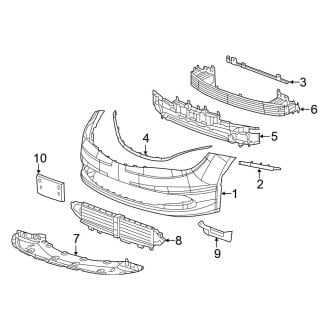 2019 Chrysler Pacifica OEM Bumpers | Front & Rear — CARiD.com