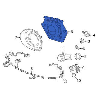 Chrysler OE - Front Cruise Control Distance Sensor