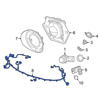 Chrysler OE - Front Parking Aid System Wiring Harness