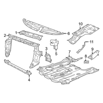 Chrysler OE - Radiator Support
