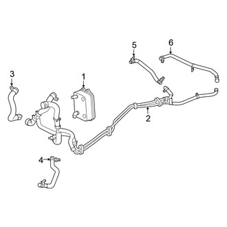 Chrysler OE - Cooling - Trans Oil Cooler (Hybrid Limited / Hybrid Touring / Hybrid Touring L)